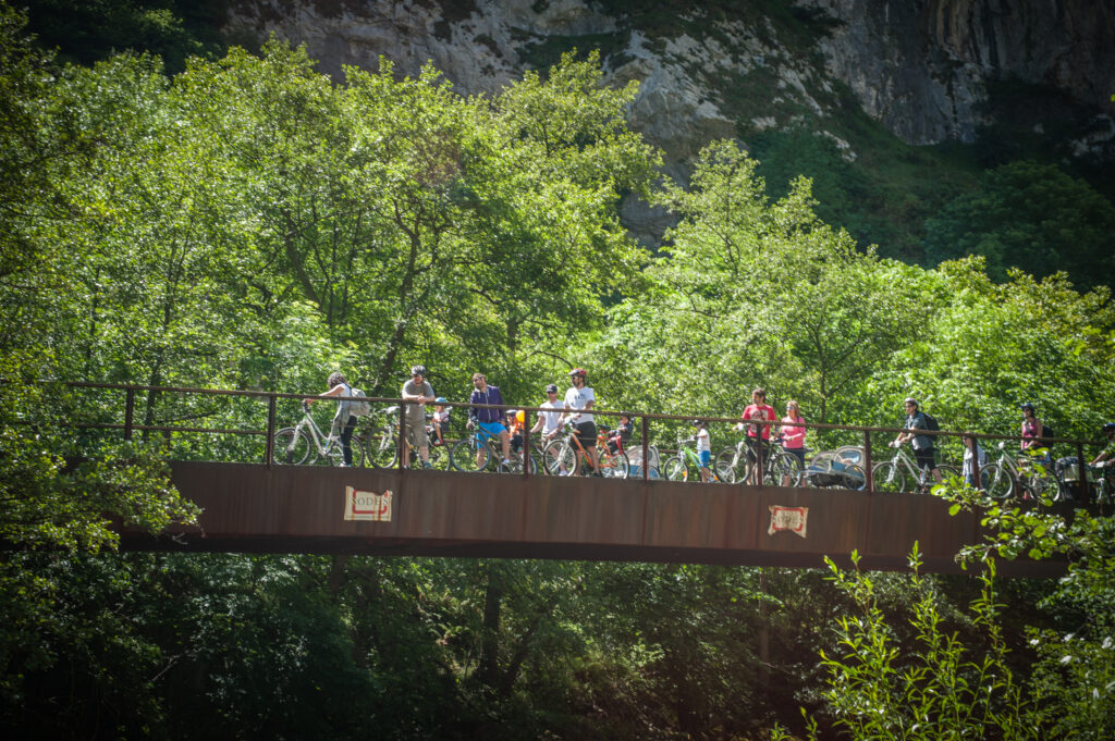 Descenso en bici de la Senda del Oso