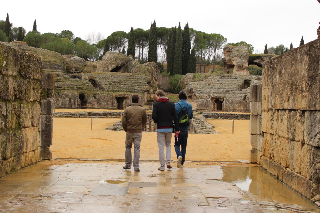Ruta en bici a las Ruinas Romanas de Itálica