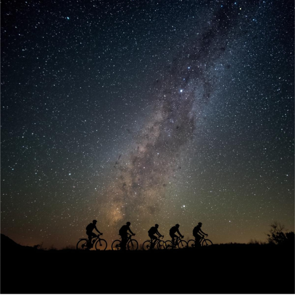 Paseo Nocturno por la Vía Verde…y la Vía Láctea